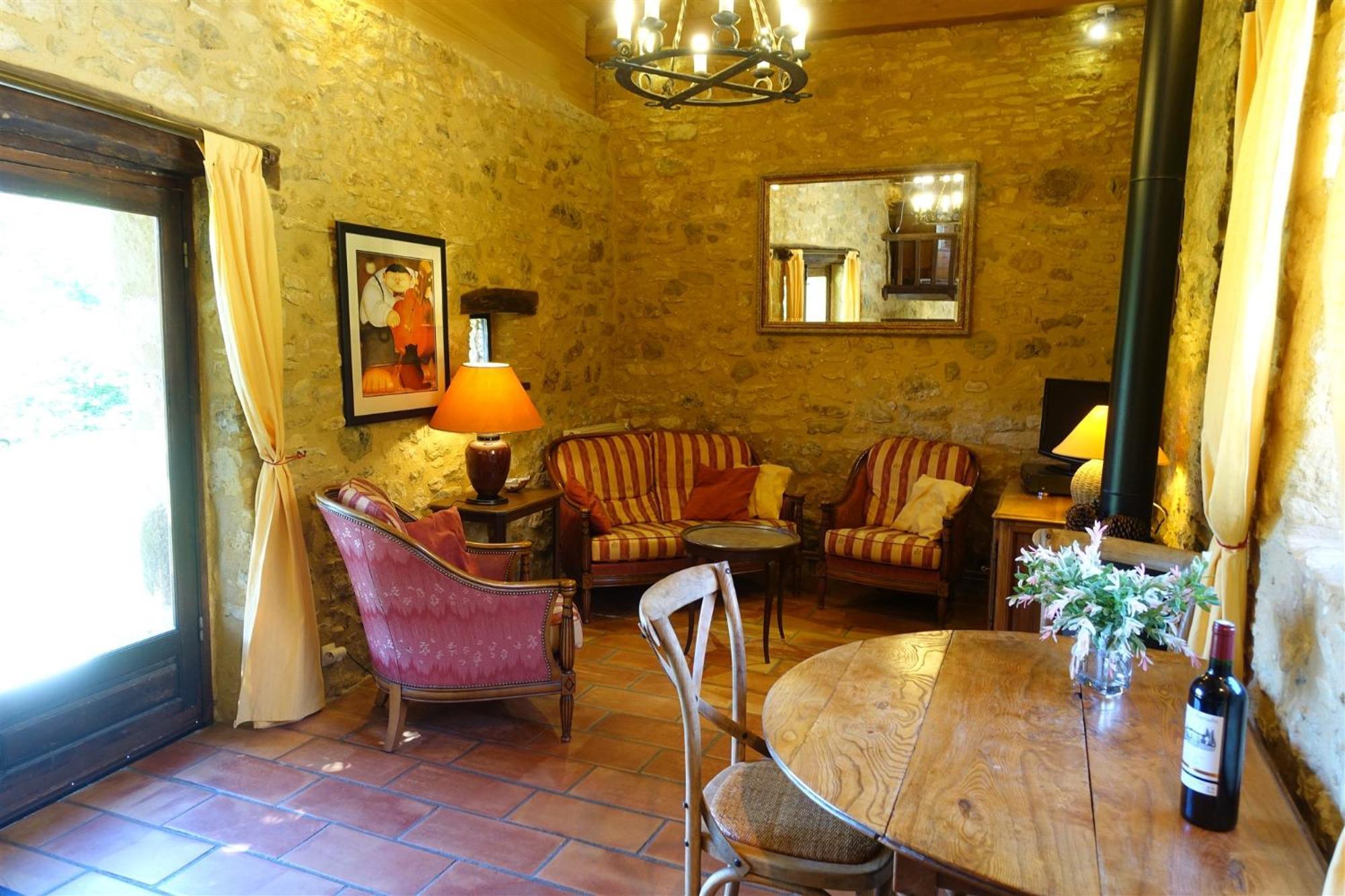 Domaine De Cournet Haut, A 17Th Century Property Set On A Calm, Idyllic Domain With Pool, Tennis, Bikes And More Les Vauries 客房 照片