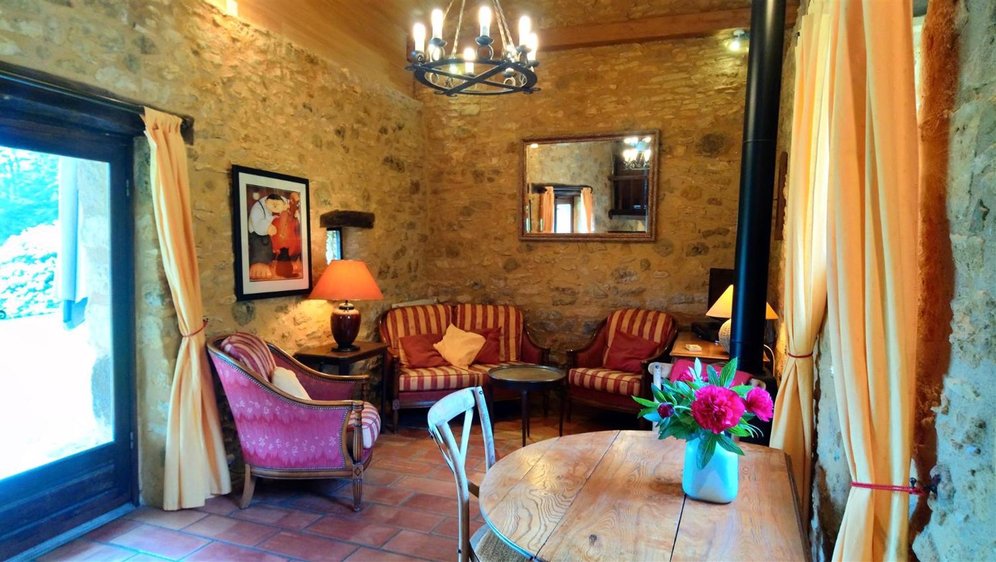 Domaine De Cournet Haut, A 17Th Century Property Set On A Calm, Idyllic Domain With Pool, Tennis, Bikes And More Les Vauries 客房 照片
